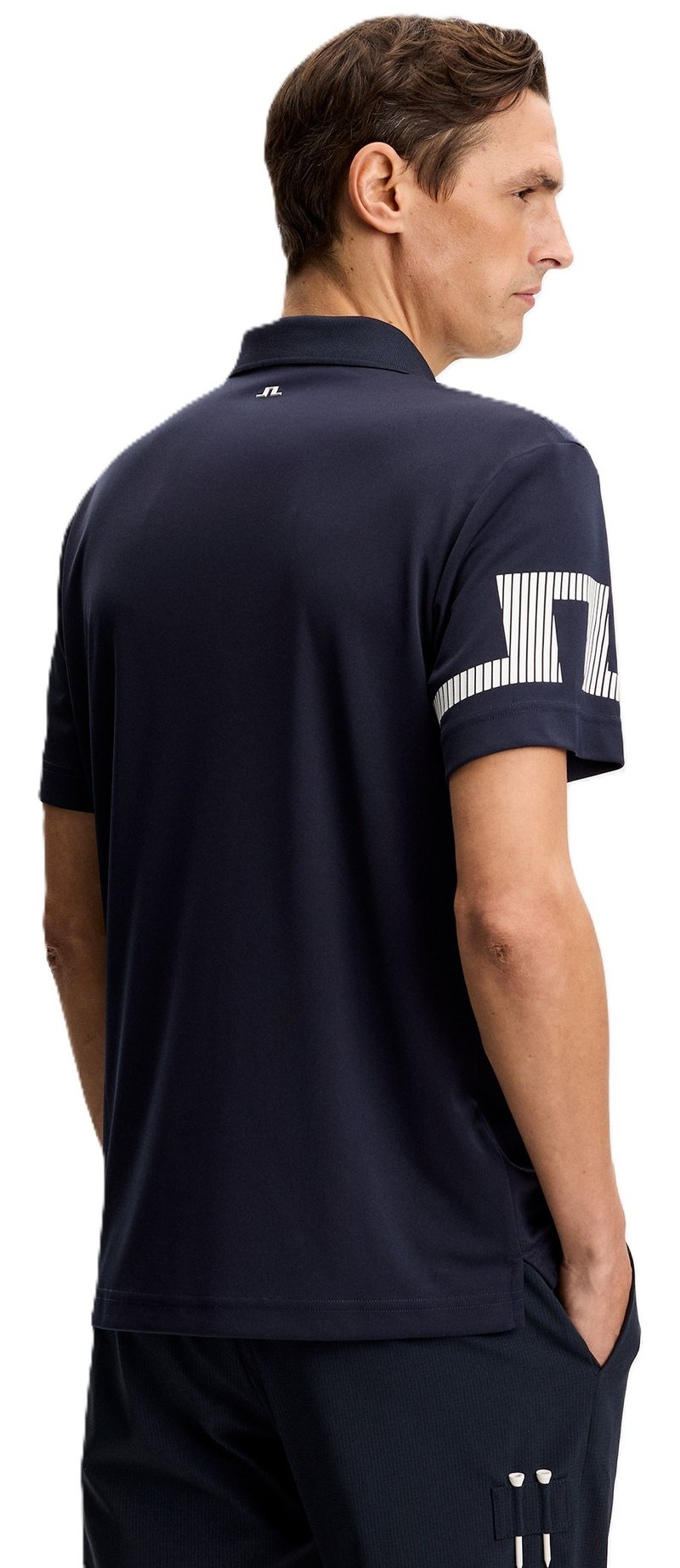 J.Lindeberg Heath men's polo, JL Navy