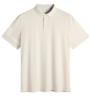 J.Lindeberg Heath men's polo, moonbeam