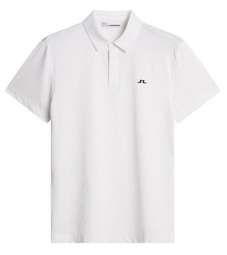 J.Lindeberg Wilhelm men's polo, white