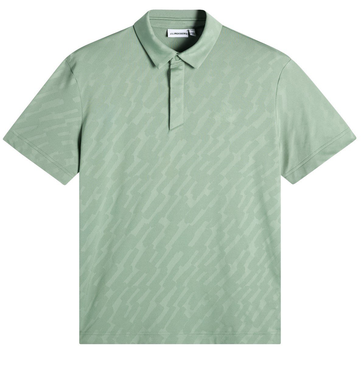 J.Lindeberg Wilhelm men's polo, hedge green