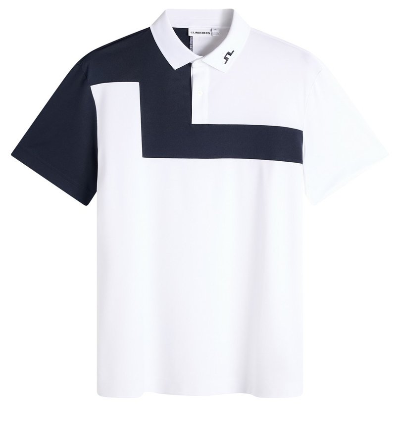 J.Lindeberg Rody men's polo, white
