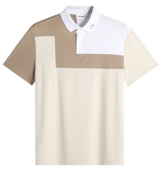 J.Lindeberg Rody men's polo, moonbeam