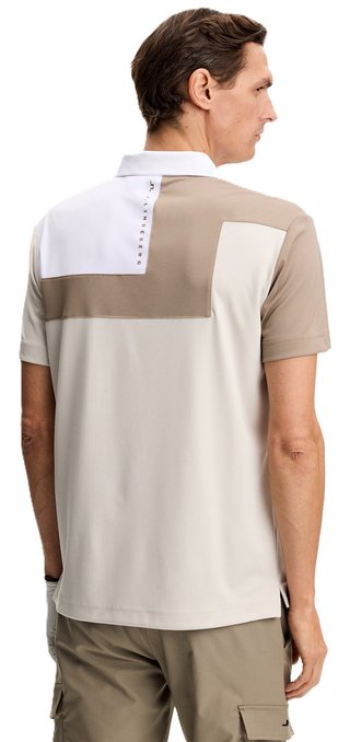 J.Lindeberg Rody men's polo, moonbeam