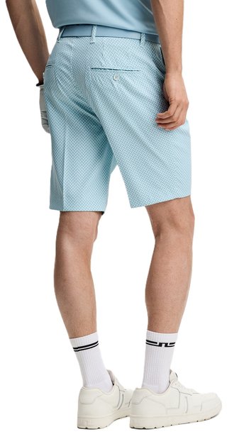 J.Lindeberg Eloy Print men's shorts, bridge stack skylight
