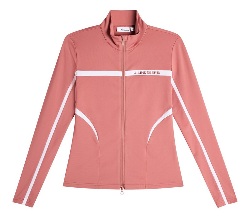 J.Lindeberg Janice Mid Layer women's sweatshirt, withered rose