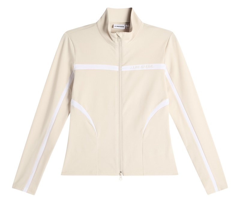 J.Lindeberg Janice Mid Layer women's sweatshirt, moonbeam