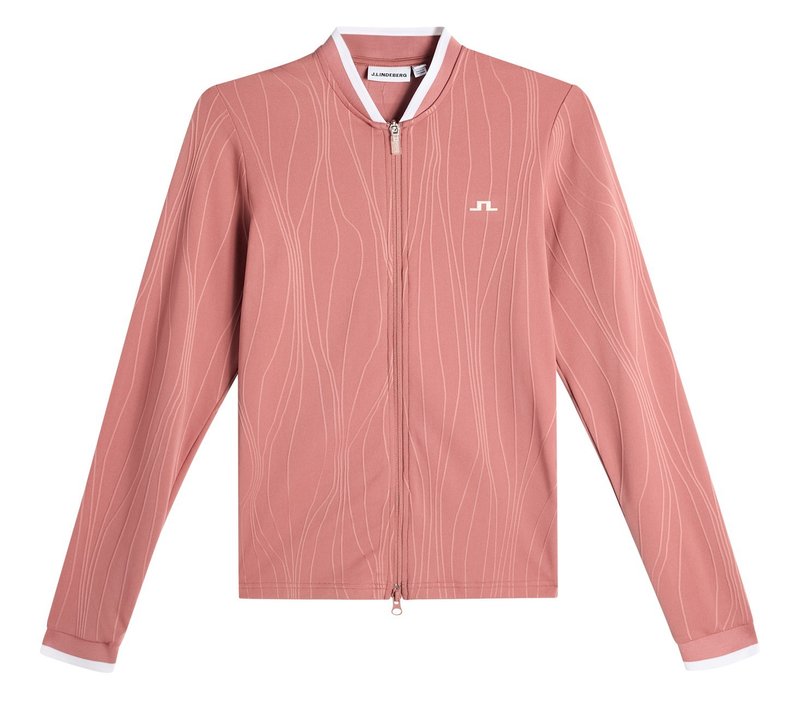 J.Lindeberg Susanna Mid Layer women's sweatshirt, withered rose