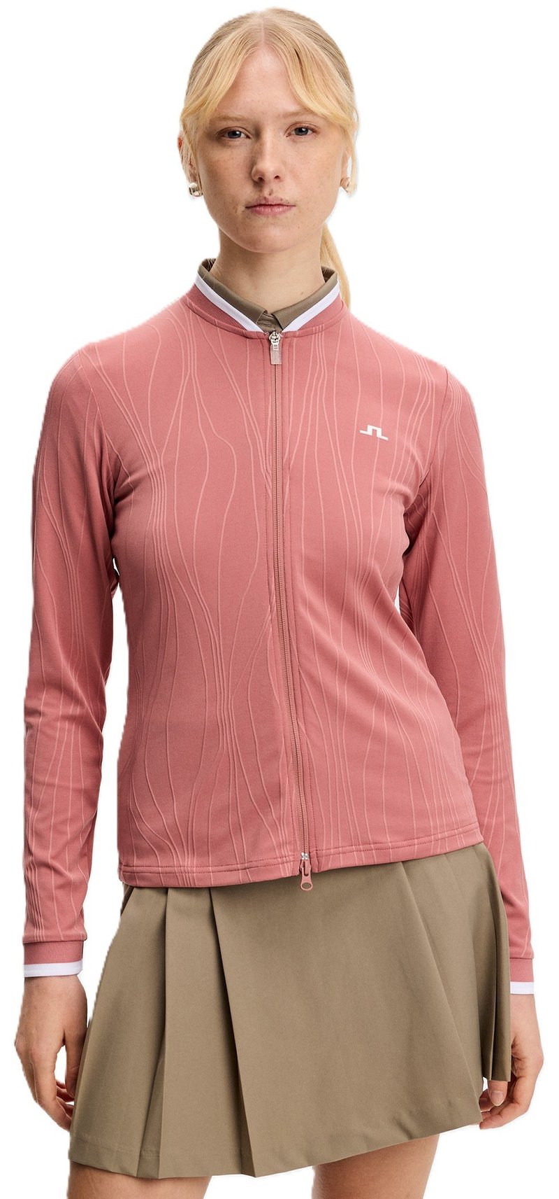 J.Lindeberg Susanna Mid Layer women's sweatshirt, withered rose