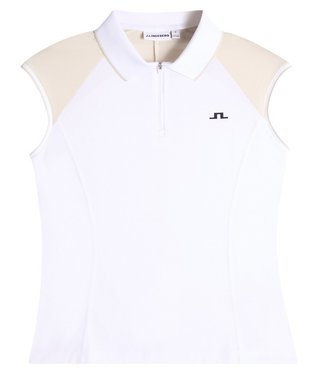 J.Lindeberg Lei women's polo, white