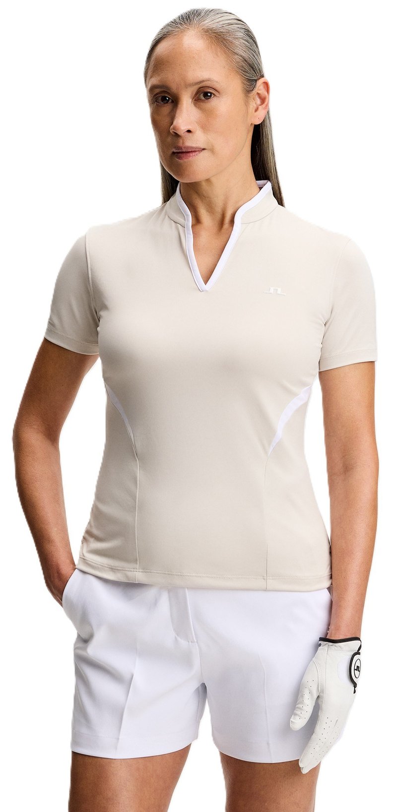 J.Lindeberg Katie women's top, moonbeam