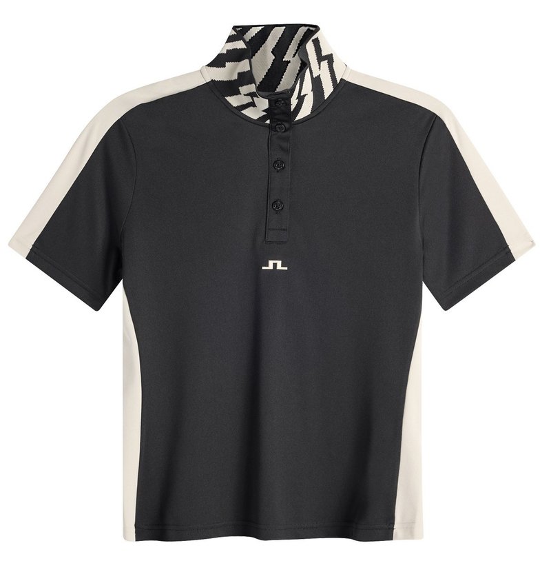 J.Lindeberg Pip women's polo, black