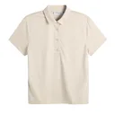 J.Lindeberg Caitlyn women's polo, flight bridge moonbeam