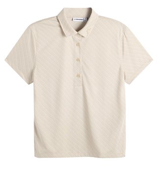 J.Lindeberg Caitlyn women's polo, flight bridge moonbeam