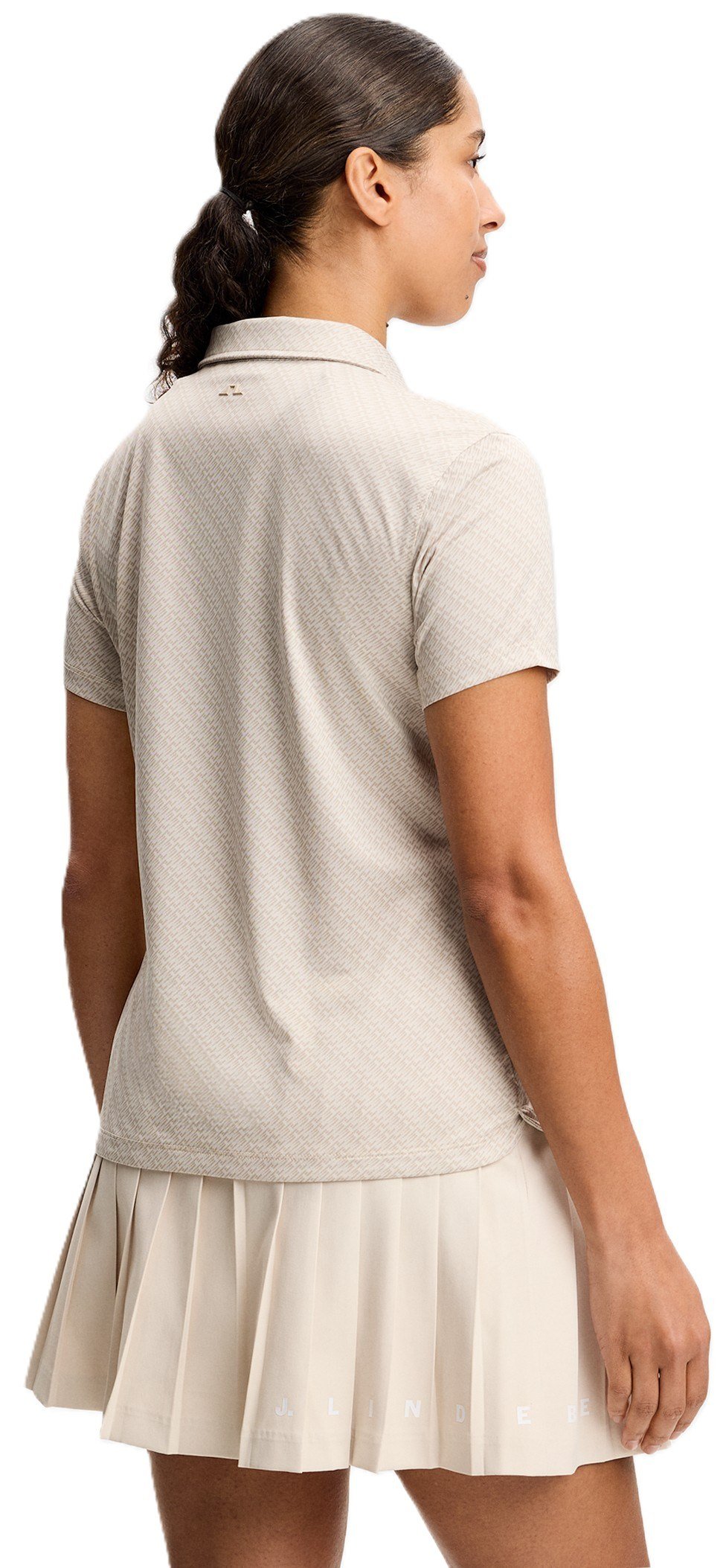 J.Lindeberg Caitlyn women's polo, flight bridge moonbeam
