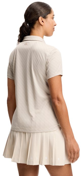 J.Lindeberg Caitlyn women's polo, flight bridge moonbeam
