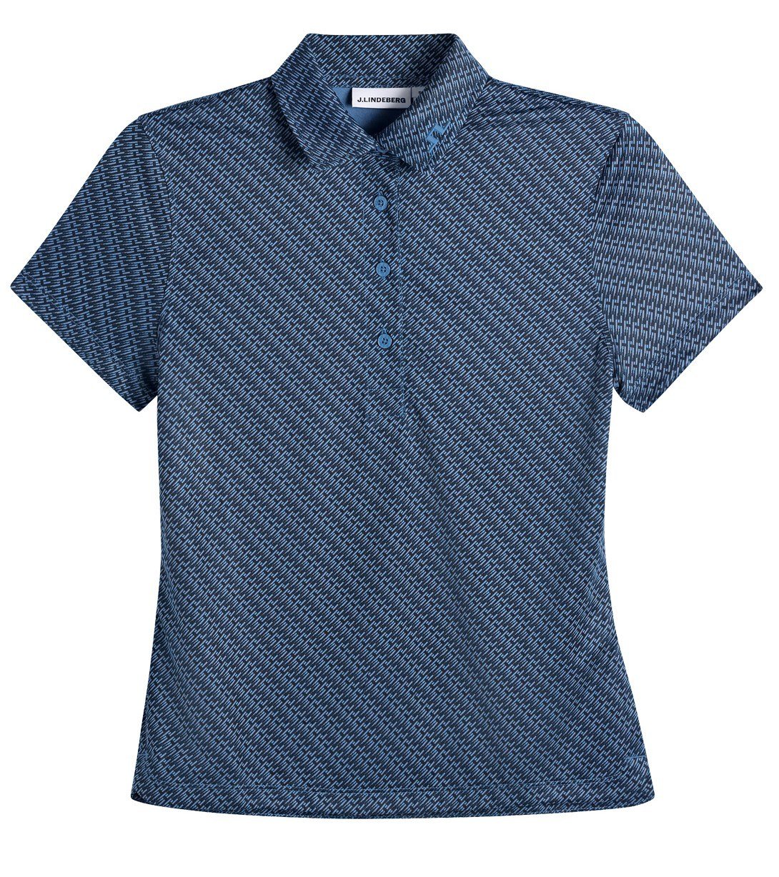 J.Lindeberg Caitlyn women's polo, flight bridge navy