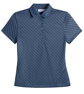 J.Lindeberg Caitlyn women's polo, flight bridge navy