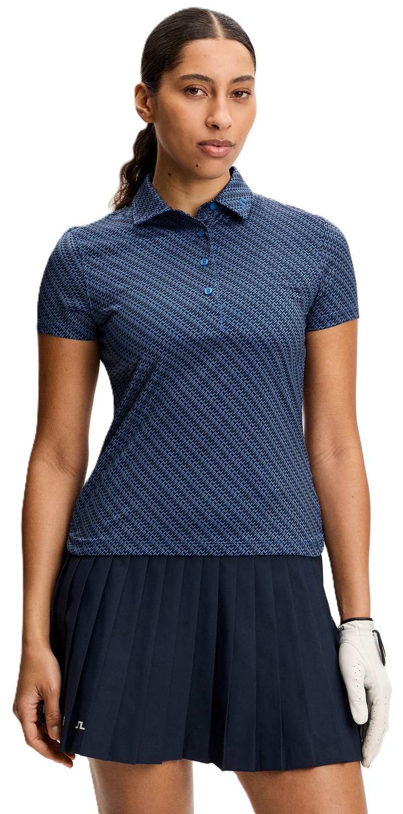 J.Lindeberg Caitlyn women's polo, flight bridge navy