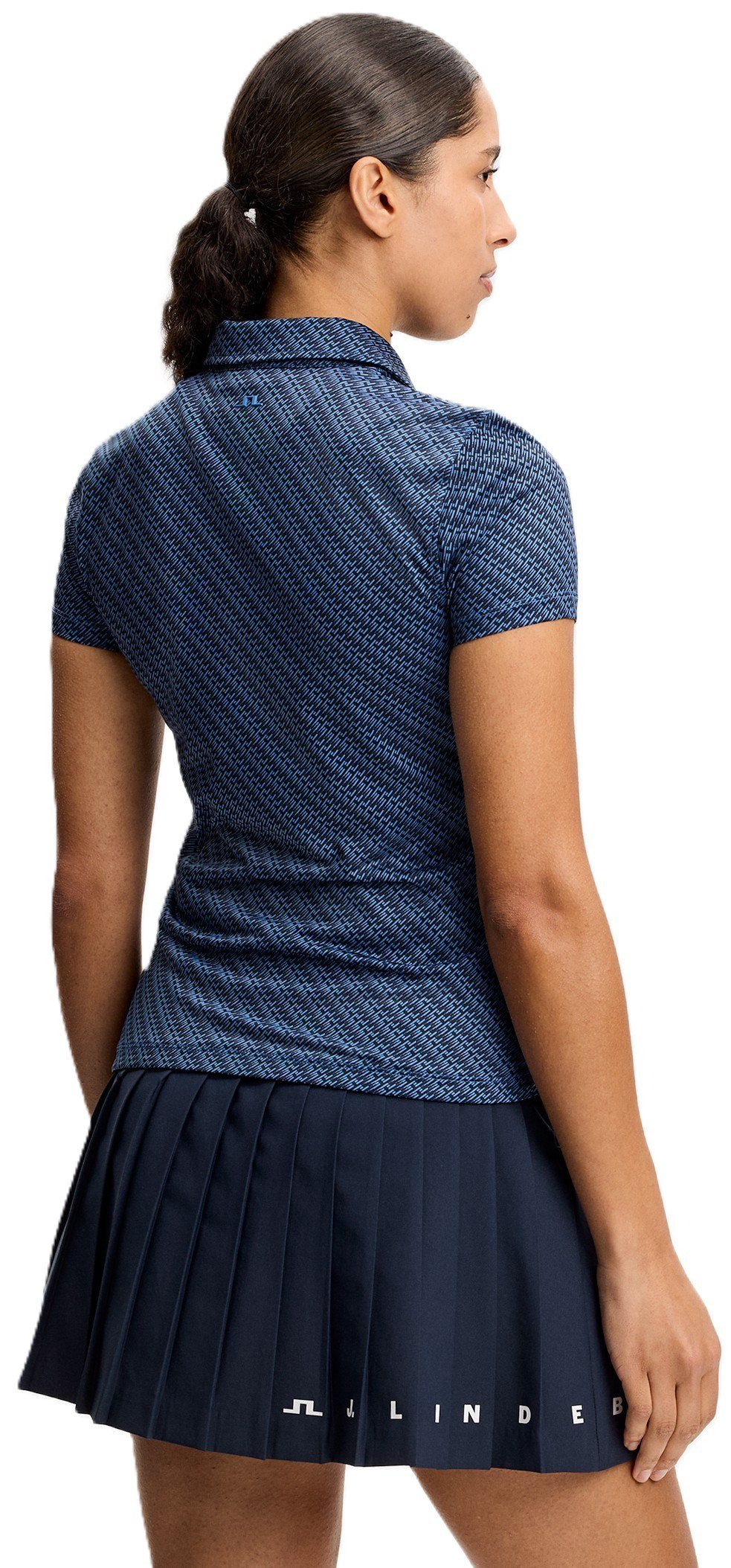 J.Lindeberg Caitlyn women's polo, flight bridge navy