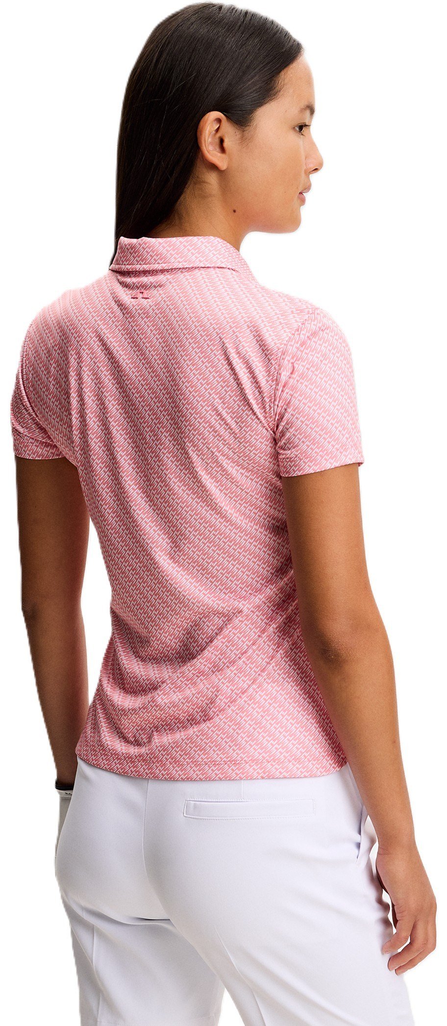 J.Lindeberg Caitlyn women's polo, flight bridge flamingo