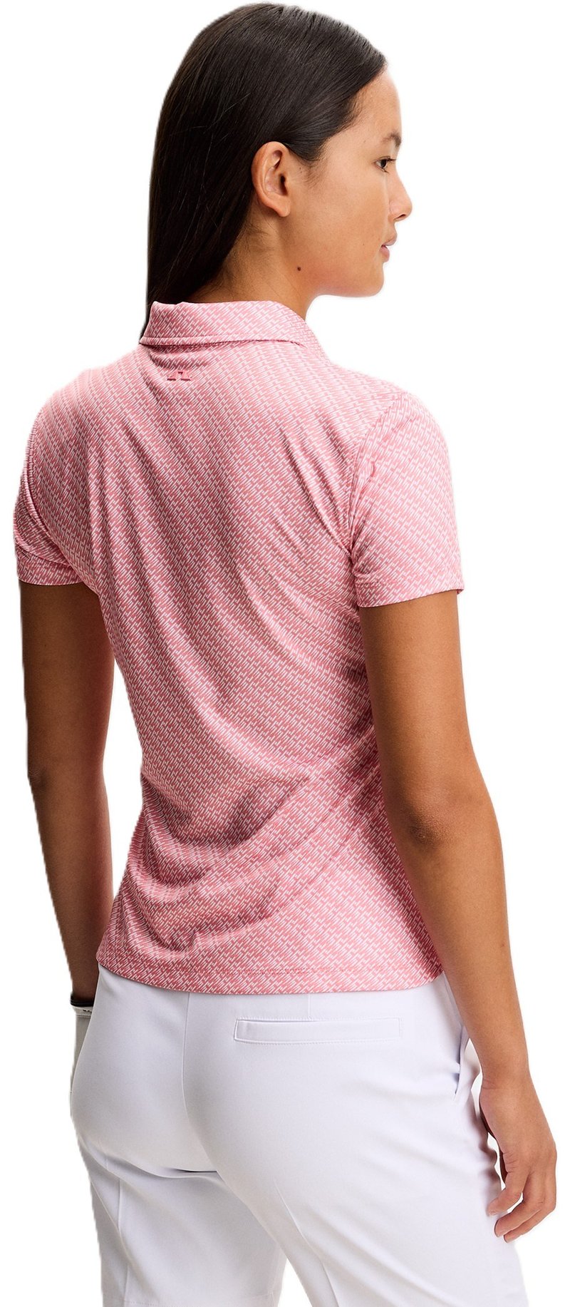 J.Lindeberg Caitlyn women's polo, flight bridge flamingo