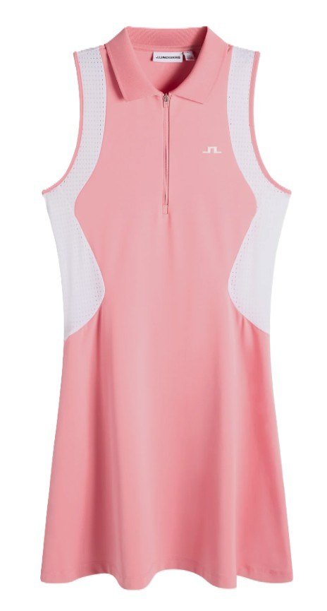 J.Lindeberg Krissi women's dress, flamingo plume
