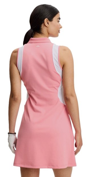 J.Lindeberg Krissi women's dress, flamingo plume