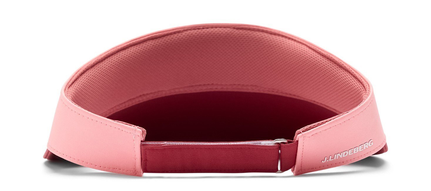 J.Lindeberg Ada Wide women's visor, flamingo plume