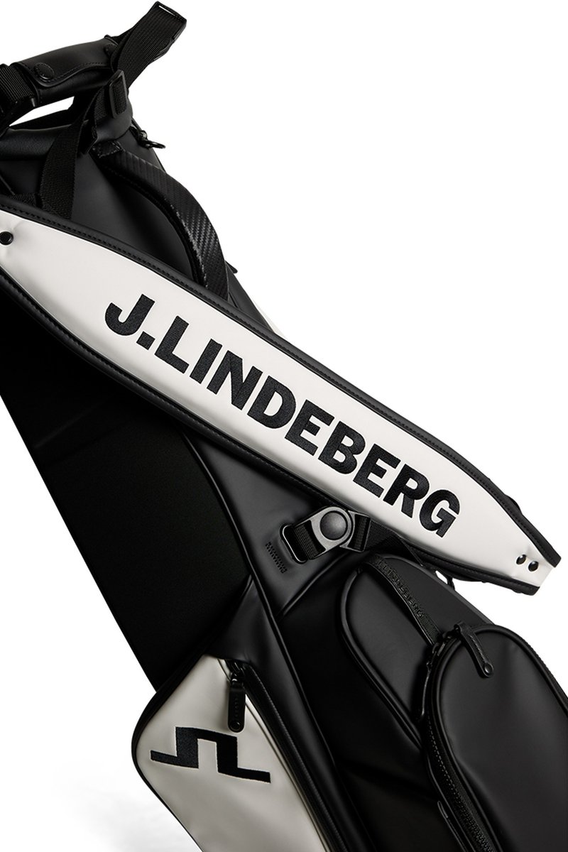 J.Lindeberg Sunday Golf stand bag, black