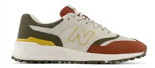 New Balance 997 SL mens golf shoes, olive/taupe