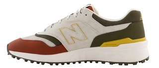 New Balance 997 SL mens golf shoes, olive/taupe