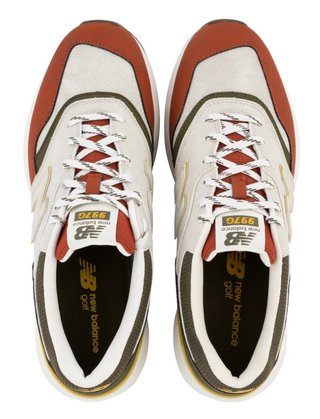 New Balance 997 SL mens golf shoes, olive/taupe