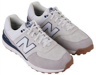 New Balance 574 Greens V2 SL mens golf shoes, tan/black