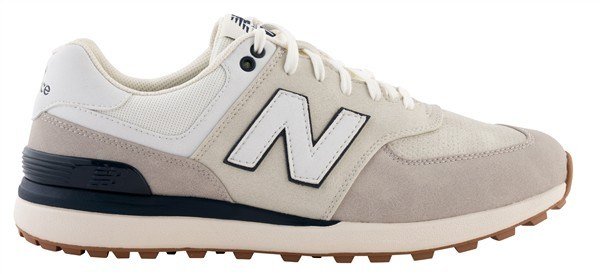 New Balance 574 Greens V2 SL mens golf shoes, tan/black
