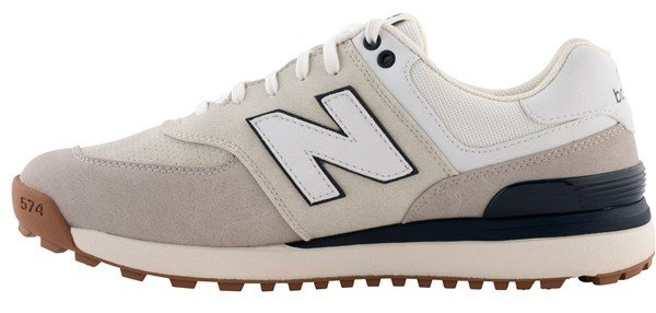 New Balance 574 Greens V2 SL mens golf shoes, tan/black