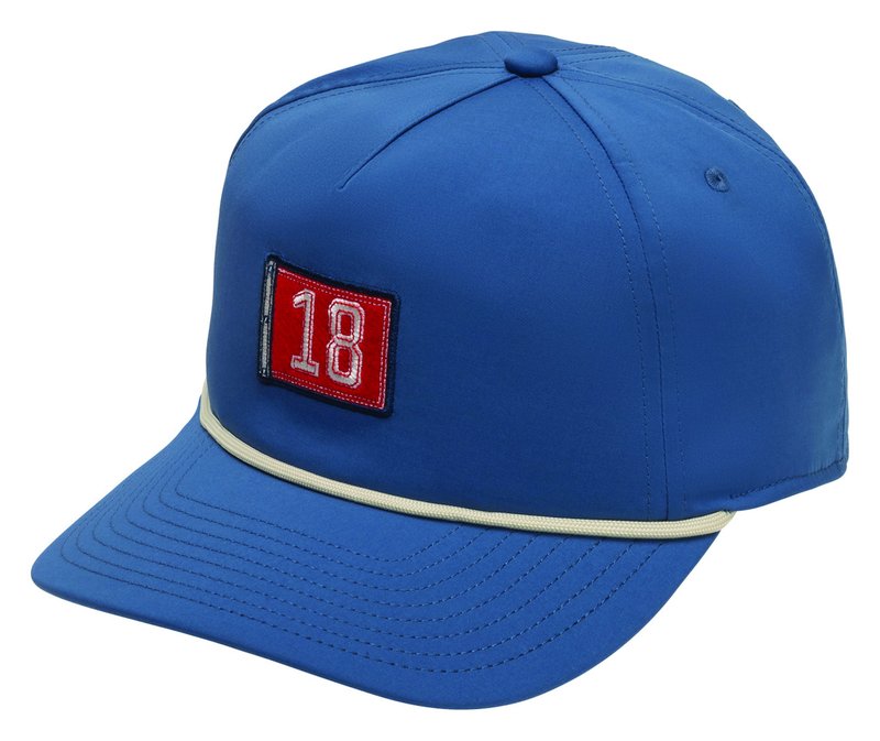 FootJoy FJ Panel - 18th Hole unisex cap, blue