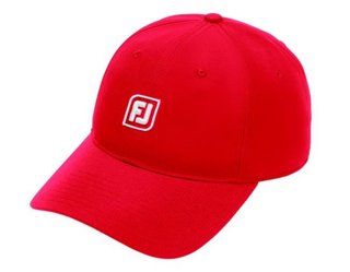 FootJoy FJ Performance unisex golf cap, red