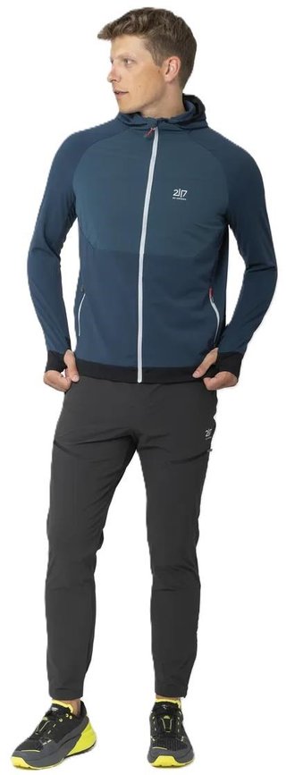 2117 of Sweden Lappea Hybrid men's jacket, navy