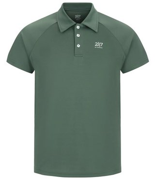 2117 of Sweden Fröseke Technical Pique men's polo, forest green
