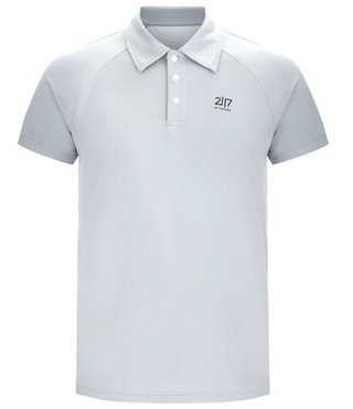 2117 of Sweden Fröseke Technical Pique men's polo, pearl blue