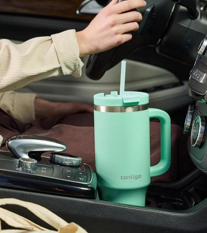 Contigo Thermalock Tumbler Mug 1200 ml, green