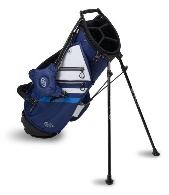 U.S. Kids Golf TS5-66 junior stand bag 33", navy/white