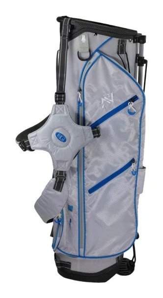 U.S. Kids Golf ULW-60 AV2 junior stand bag, grey/blue