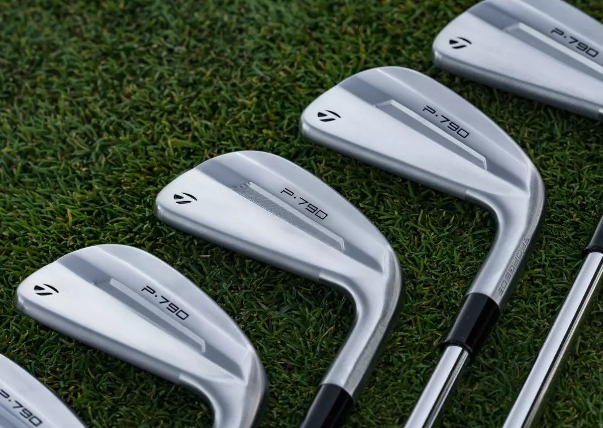 TaylorMade P790 men's irons, steel