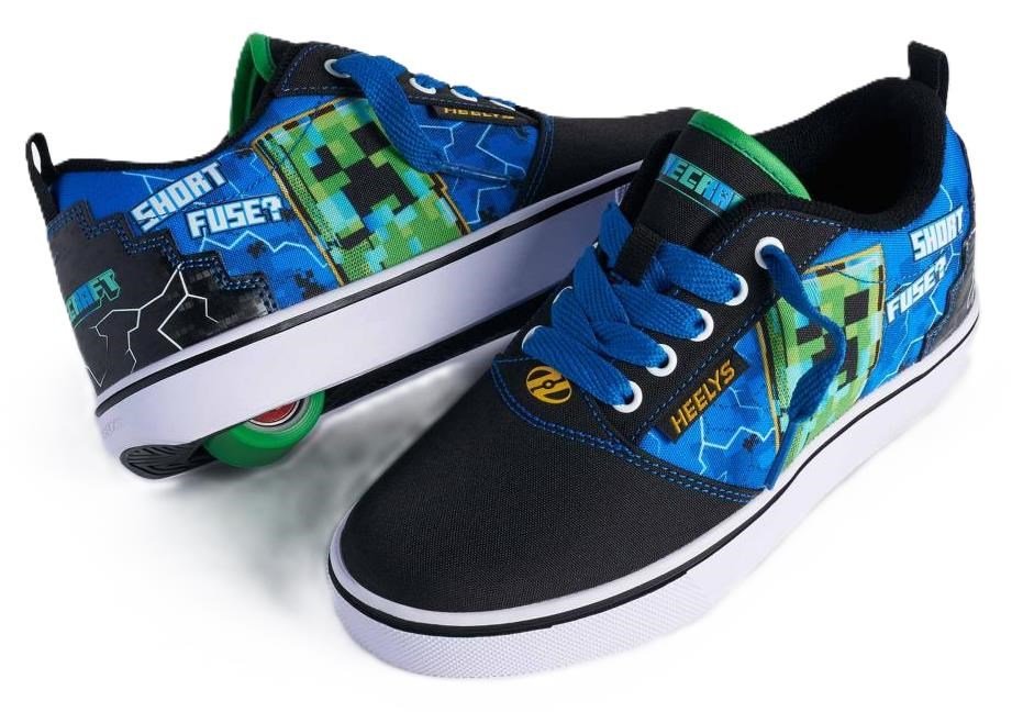 Heelys Minecraft Kama HE04212102 junior golf shoes, white/black/green