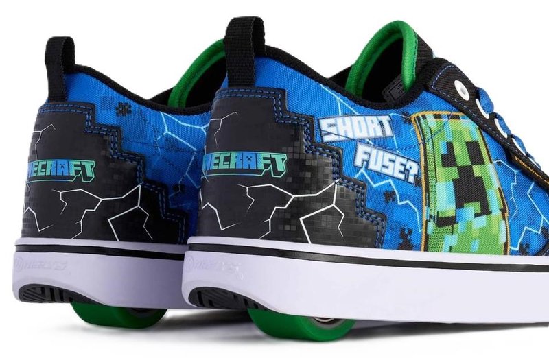 Heelys Minecraft Kama HE04212102 junior golf shoes, white/black/green
