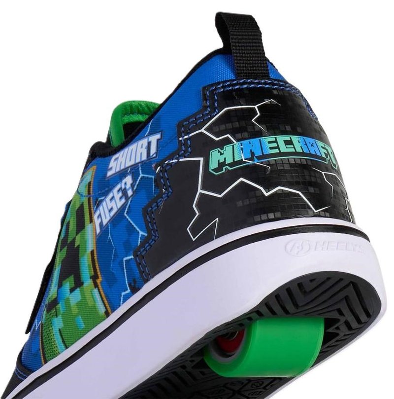 Heelys Minecraft Kama HE04212102 junior golf shoes, white/black/green