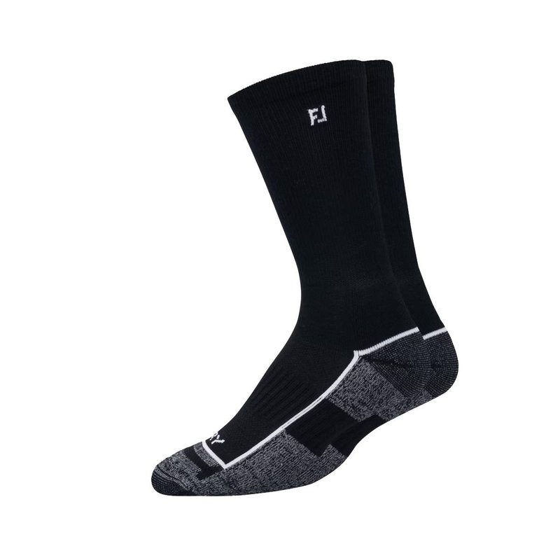 FootJoy ProDry Crew men's socks, black, EUR 39-46 (pair)