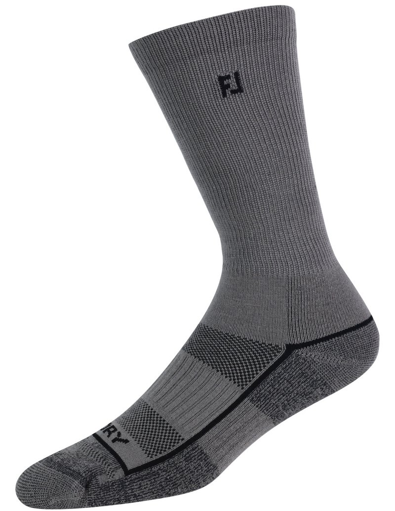 FootJoy ProDry Crew men's socks, grey, EUR 39-46 (pair)