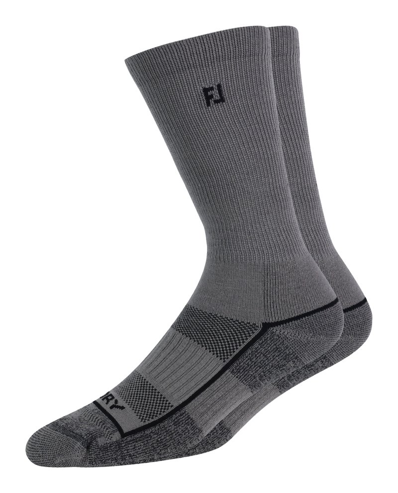 FootJoy ProDry Crew men's socks, grey, EUR 39-46 (pair)